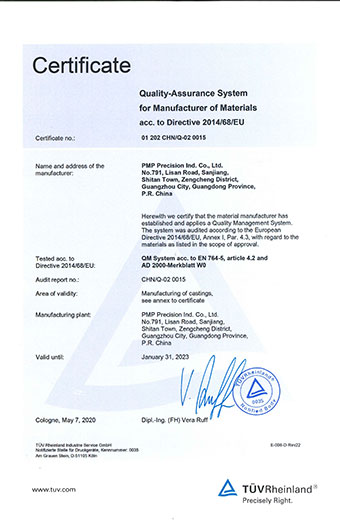 AD 2000-Merkblatt W0